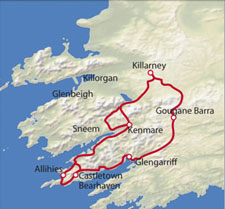 Ireland-Kerry-West Cork and Kerry cycling safari